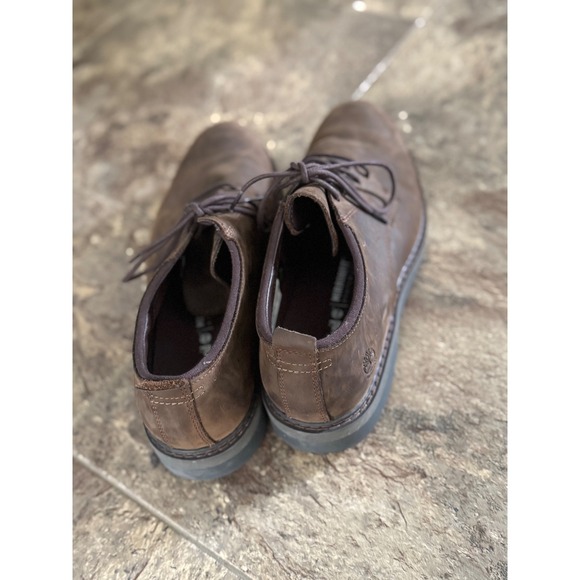 Timberland Mens Brown Leather‎ Lace Up Oxford Dress Shoes Size 10.5 main image 4